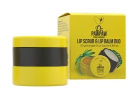 Exfoliant & balsam pentru buze, 16ml, Dr.PAWPAW