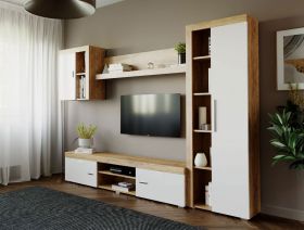 Mobila sufragerie - Living Milan C1 Stejar