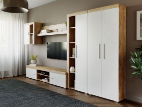 Mobila sufragerie - Living Milan C1 UNO Stejar