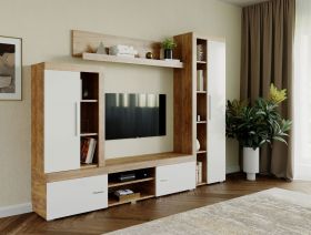 Mobila sufragerie - Living Milan C4 Stejar