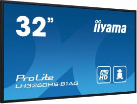 iiyama IIYAMA LH3260HS-B1AG 32inch 1920x1080 FHD VA panel Haze 25perc 500cd/m Landscape and Portrait Wallmount Included (LH3260HS-B1AG)