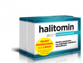 HALITOMIN 20 COMPRIMATE DE SUPT 1+1 CADOU