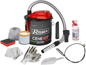 Aspirator pentru cenusa electric Ribimex, CENEKIT 1000 W - 18 L cu accesorii incluse