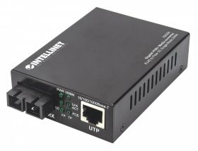 Intellinet 508209 convertoare media pentru rețea 1000 Mbit/s 1310 nm Monomodală Negru (508209)