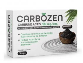 Carbozen carbune activ 500mg - Rotta Natura 30 capsule