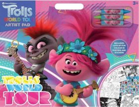 Set pentru desen - Trolls World Tour | Alligator Books