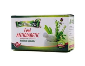 Ceai antidiabetic, 20 plicuri, AdNatura