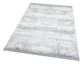 Covor Eko rezistent, ST 01 - Grey, 60% poliester, 40% acril, 120 x 180 cm