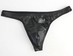 Tanga elegant pentru bărbați negru M