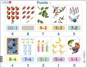 Puzzle 20 piese - Maxi - Mathematics | Larsen