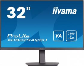 iiyama IIYAMA XUB3294QSU-B1 32inch ETE VA-panel 2560x1440 250cd/m 4ms Speakers DisplayPort HDMI USB-HUB 2x 3.0 (XUB3294QSU-B1)