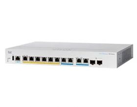 cisco Cisco CBS350-8MP-2X-EU Managed 8-port 2.5GE, PoE+ 240W, 2x10G combo (CBS350-8MP-2X-EU)