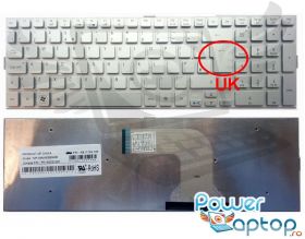 Tastatura Acer Aspire 5943G layout UK fara rama enter mare