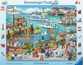 Puzzle - O zi in port, 24 piese | Ravensburger