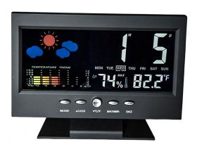 Ceas Digital DS-8082T cu Calendar si Termometru