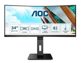 AOC P2 CU34P2A LED display 86,4 cm (34') 3440 x 1440 Pixel Quad HD Negru (CU34P2A)