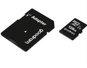 Card memorie GOODRAM Micro SDXC UHS-I Clasa 10 128GB + Adaptor