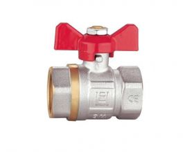 Robinet sfera tip fluture FF marime 3/4""