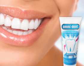 Pasta de dinti Whitening - cu efect de albire - pentru ultrasunete 75ml - Emmi-dent