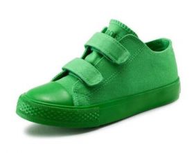 Adidași din pânză pentru copii A764 verde 24