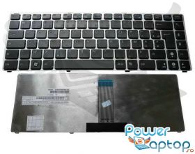 Tastatura Asus Eee PC 1215N rama gri