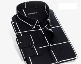 Cămașă bărbătească A2837 negru XL