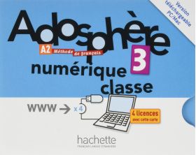 Adosphere 3 - Manuel numerique enrichi pour l'enseignant (carte de telechargement) | Katia Grau, Catherine Macquart-Martin, Fabienne Gallon