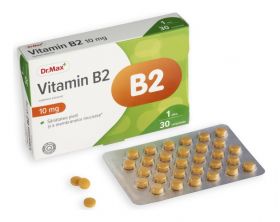 Vitamina B2 10mg, 30 comprimate filmate