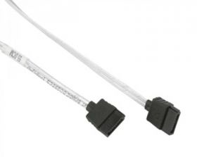 Supermicro CBL-0484L cabluri SATA 0,55 m Negru, Alb (CBL-0484L)