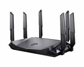Router wireless MSI 2.5Gigabit RadiX AX6600 WiFi 6 Tri-Band