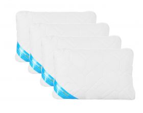 SET 4 Perne Somnomed Antimicrobiene si Antifungice lavabile la 95°C - 50 x 70 cm, vidat