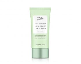 Crema de protectie solara Sun Project Skin Relief Sun Cream SPF50+ PA++++, 50ml, Thank You Farmer