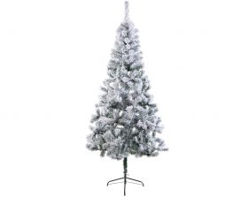 Brad de Craciun cu zapada artificiala Rovinj, Everlands, H180 cm, verde