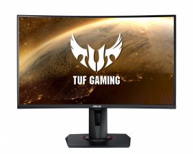 ASUS TUF Gaming VG27WQ 27inch VA 2560x1440 WQHD Curved 1500R FreeSync 165Hz 1ms (90LM05F0-B02E70)