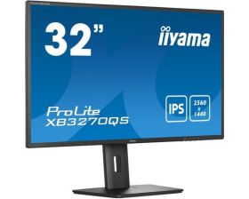 iiyama IIYAMA XB3270QS-B5 32inch IPS 2560x1440 250cd/m2 4ms 15cm Height Adj. Stand Speakers DP HDMI DVI (XB3270QS-B5)