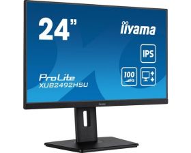 iiyama IIYAMA XUB2492HSU-B6 23.8inch IPS FHD 16:9 250cd/m2 0.4ms HDMI DP 4xUSB Hub (XUB2492HSU-B6)