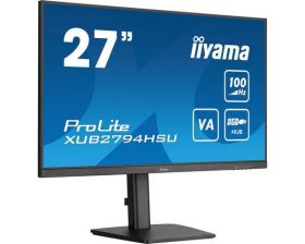 iiyama IIYAMA XUB2794HSU-B6 27inch ETE VA-panel 1920x1080 100Hz 15cm height adj. stand 250cd/m 4ms Speakers (XUB2794HSU-B6)