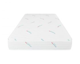 Saltea cu arcuri Pocket HypoallergenicMed® Safe Relax HoReCa 90x200, înălțime 25 cm, ortopedică, husă tratament antialergic, fermitate mediu-tare