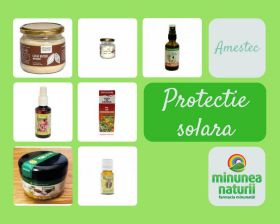 Amestec protectie solara naturala - Pachet uleiuri de preparat acasa