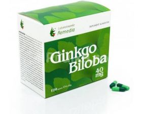 GINKGO BILOBA 40mg, Remedia 120 capsule