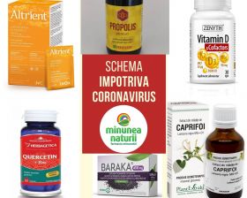 Schema naturala adjuvanta impotriva Coronavirus - COVID-19