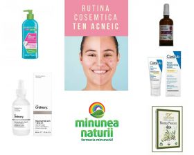 Rutina cosmetica ten acneic