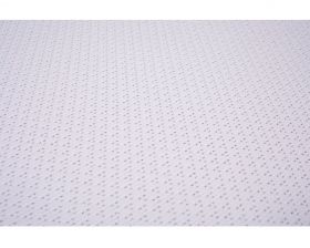 Topper Green Future, Silver Latex, 140 x 200 cm, husa detasabila