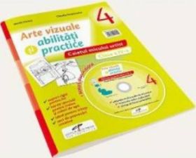 Arte vizuale si abilitati practice - Clasa 4 - Caietul micului artist + CD - Mirela Flonta