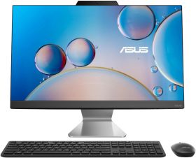 All-In-One PC ASUS E3402, 23.8 inch FHD, Procesor Intel® Core™ i5-1235U 4.4GHz Alder Lake, 16GB RAM, 512GB SSD, Iris Xe Graphics, Camera Web, no OS