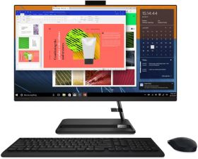 All-In-One PC Lenovo IdeaCentre 3 27ALC6, 27 inch FHD IPS, Procesor AMD® Ryzen 7 7730U 2.0GHz, 16GB RAM, 512GB SSD, Radeon Graphics, Camera Web, no OS