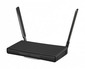 mikrotik Mikrotik hAP ax³ router wireless Gigabit Ethernet Bandă dublă (2.4 GHz/ 5 GHz) Negru (C53UIG+5HPAXD2HPAXD)