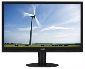 Monitor Second Hand PHILIPS 220S4L, 22 Inch LED, 1680 x 1050, VGA, DVI