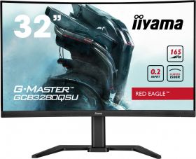 iiyama IIYAMA GCB3280QSU-B1 32inch ETE VA-panel Curved Gaming 1500R G-Master Red Eagle FreeSync 2560x1440 144Hz 350cd/m (GCB3280QSU-B1)