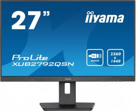 iiyama IIYAMA XUB2792QSN-B5 27inch IPS 2560x1440 350cd/m2 4ms HDMI DP USB (XUB2792QSN-B5)